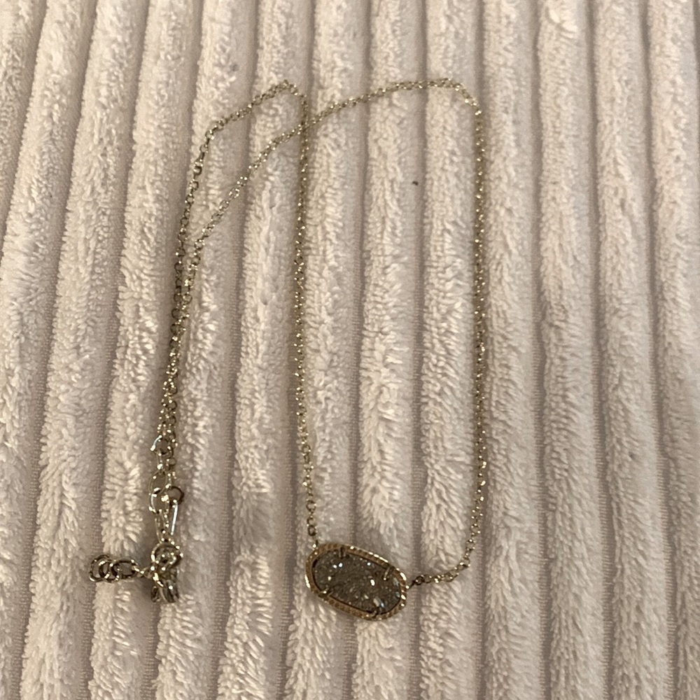 Kendra Scott Elisa Necklace - black and gold
